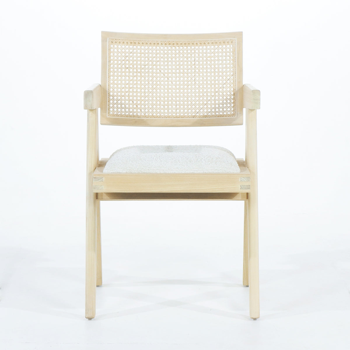 Upholstered Jeanneret Dining or Office Chair