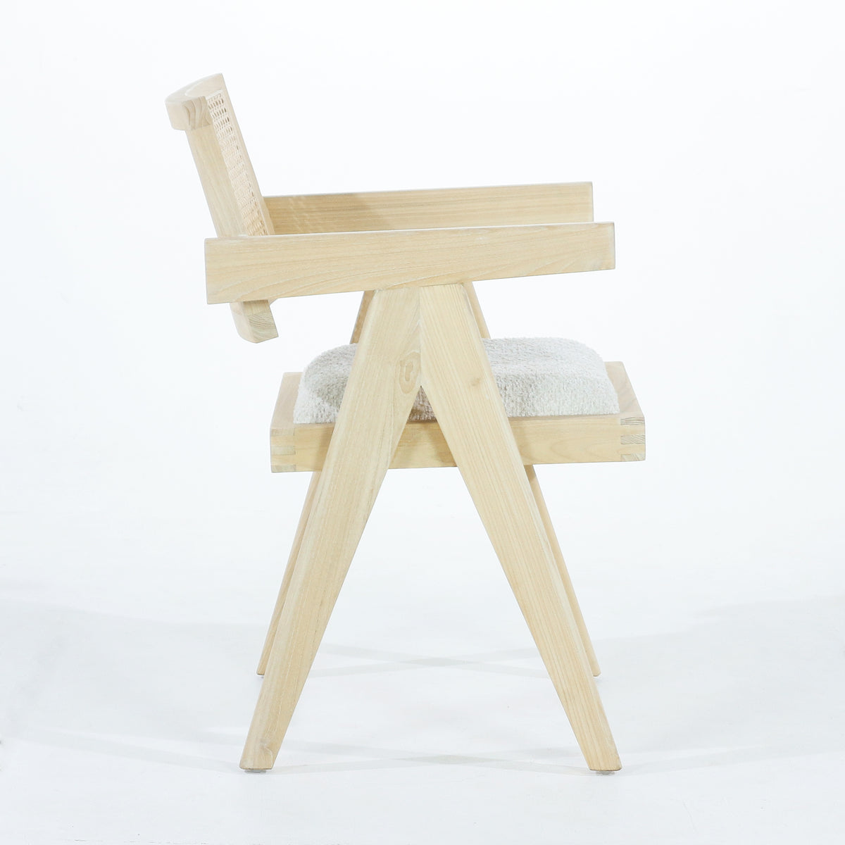 Upholstered Jeanneret Dining or Office Chair