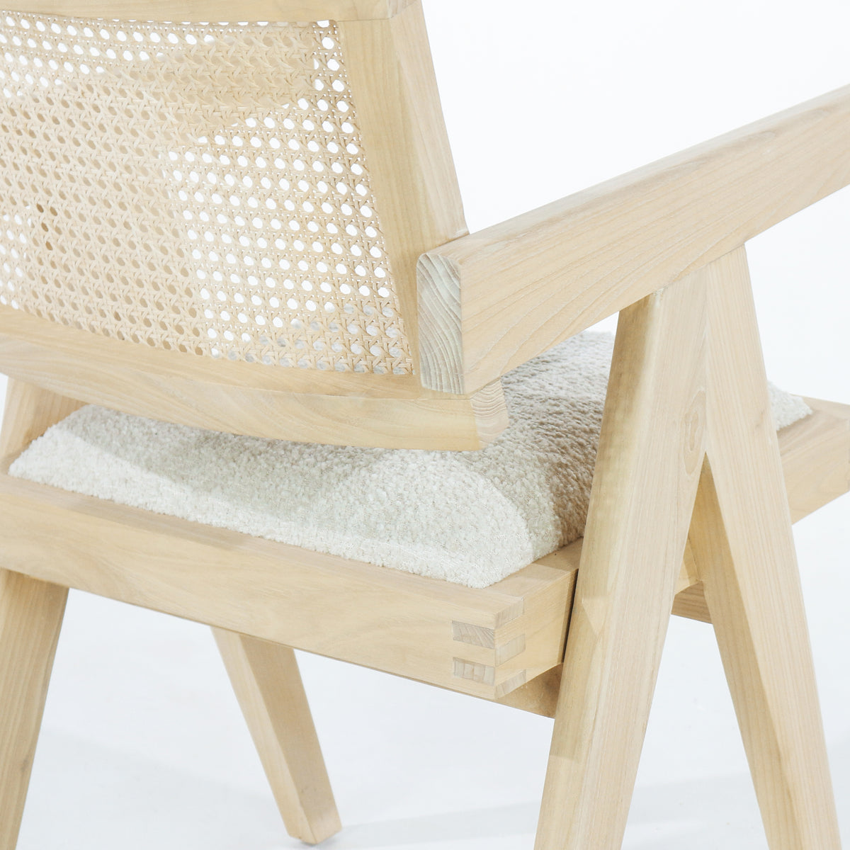 Upholstered Jeanneret Dining or Office Chair