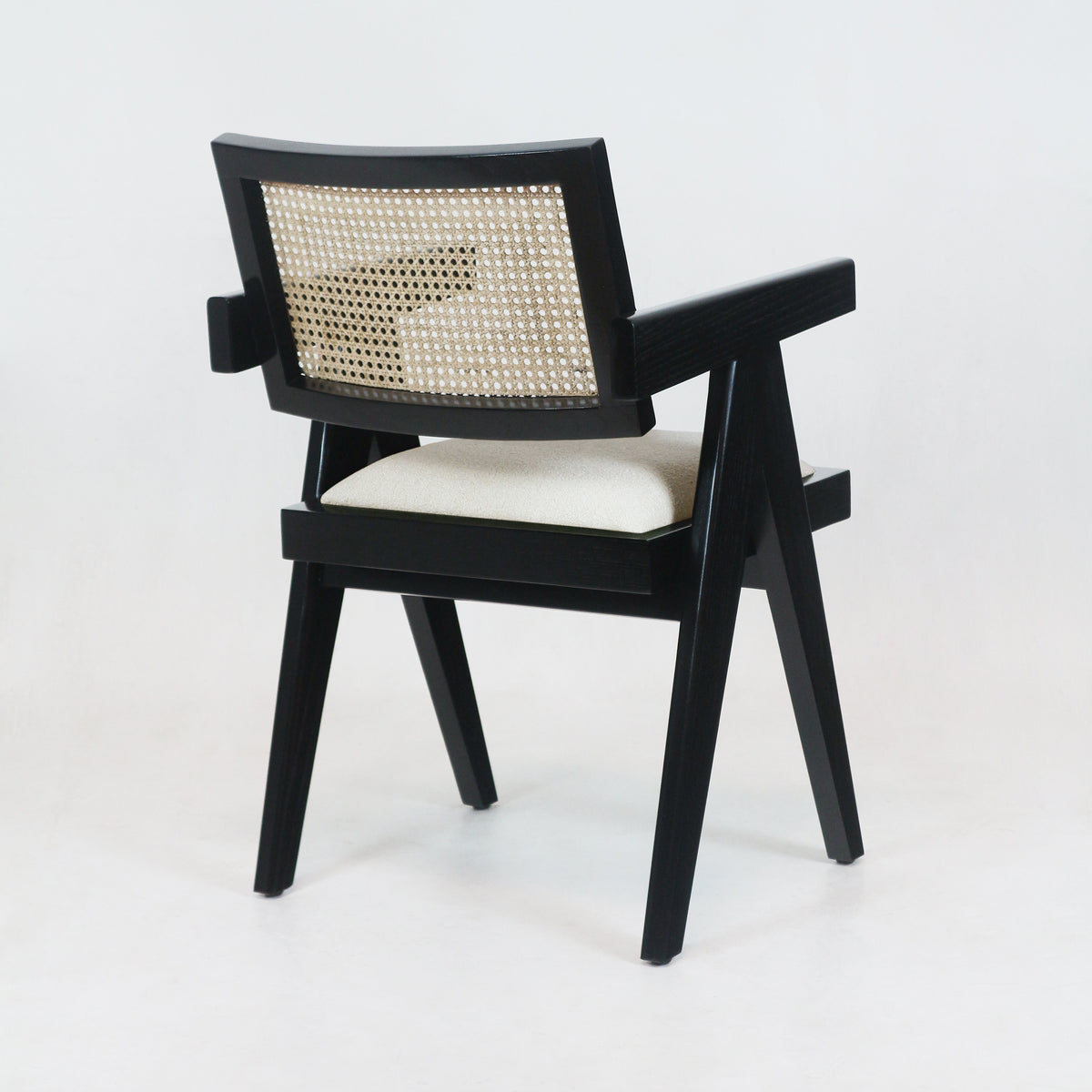 Upholstered Jeanneret Dining or Office Chair