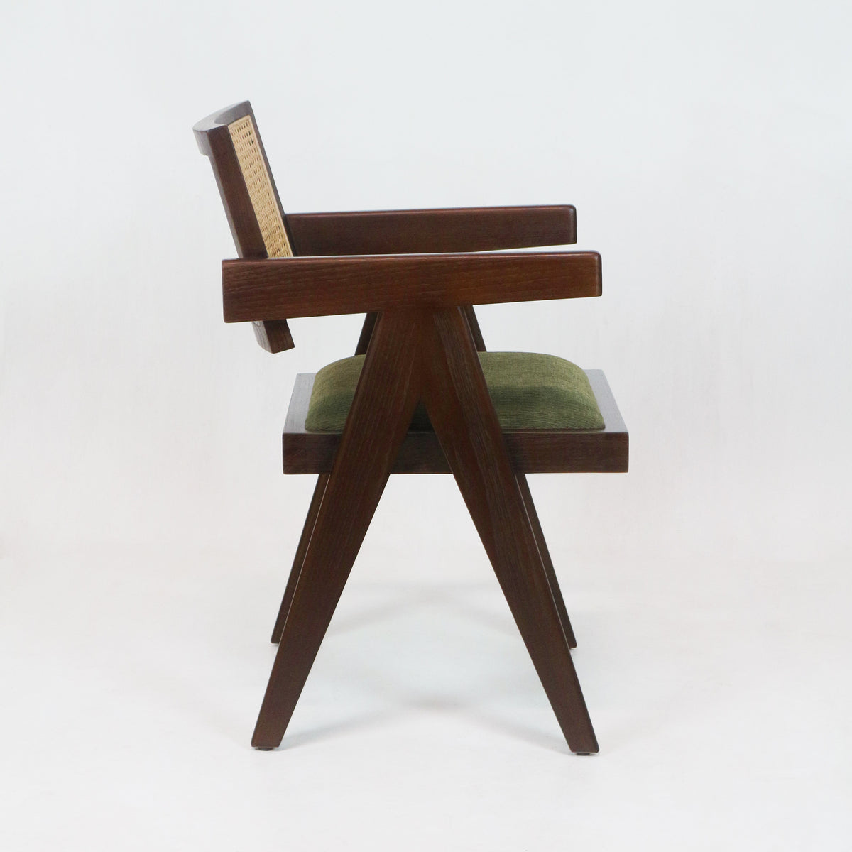 Upholstered Jeanneret Dining or Office Chair