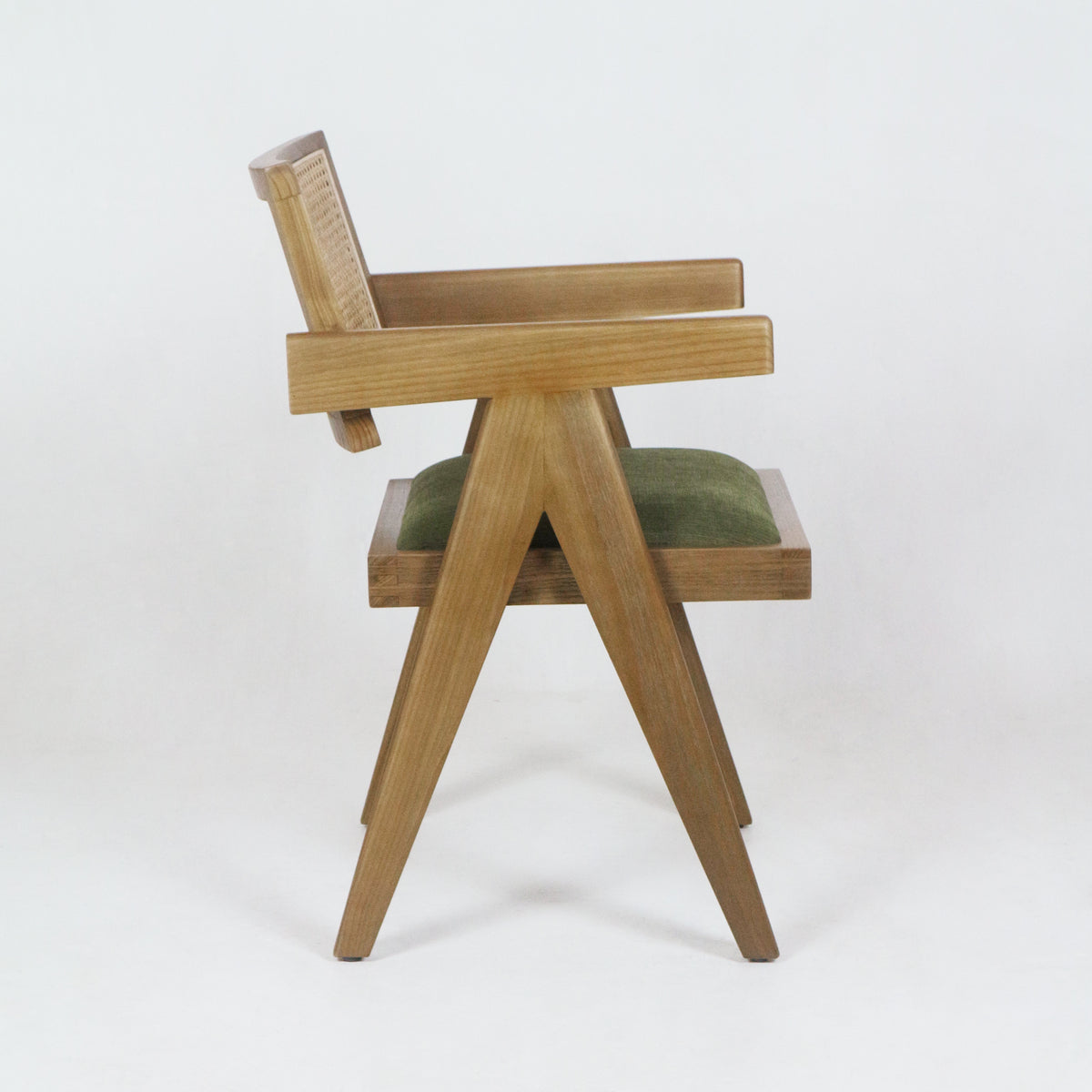 Upholstered Jeanneret Dining or Office Chair