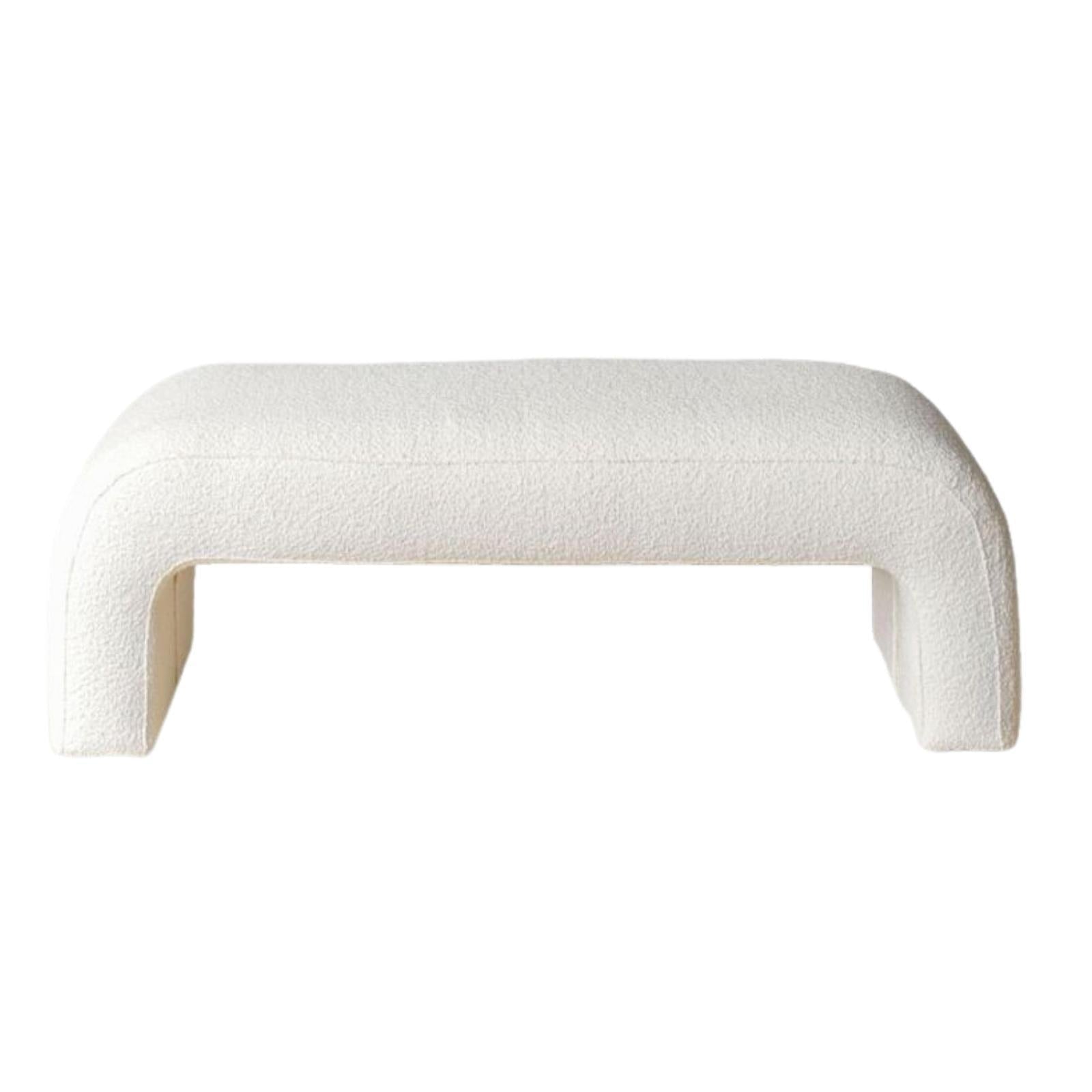 Folia Boucle End of Bed Bench Seat - NUEMA