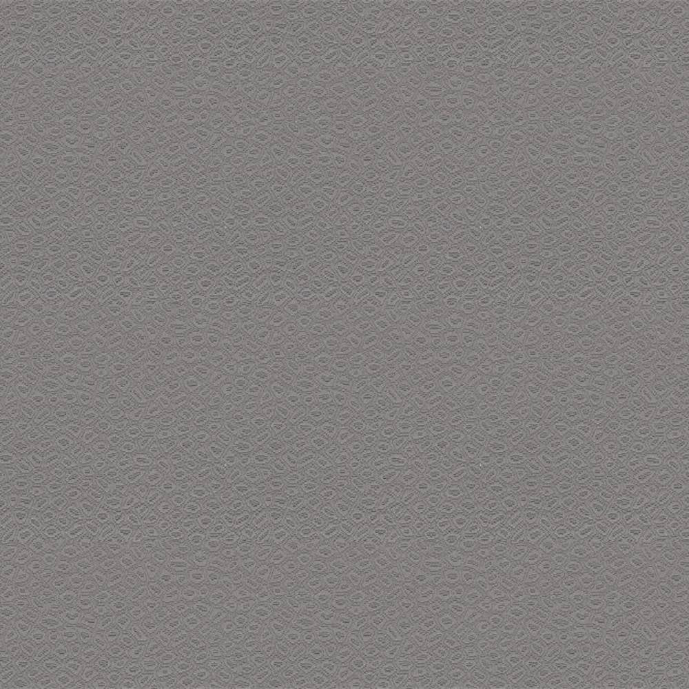 Close-up of a beige-gray upholstery fabric sample (50% cotton, 50% polyester) showing a subtle repeating micro-oval textured pattern, neutral tone ideal for sofas and indoor upholstery.