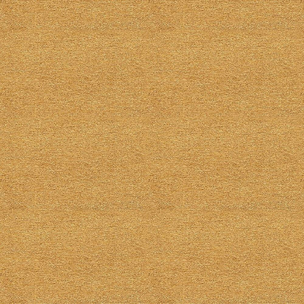 Close-up of a golden-beige viscose-blend upholstery fabric swatch (88% viscose, 2% acrylic, 10% polyester) showing a tight, subtle woven texture intended for sofa upholstery and neutral interiors.