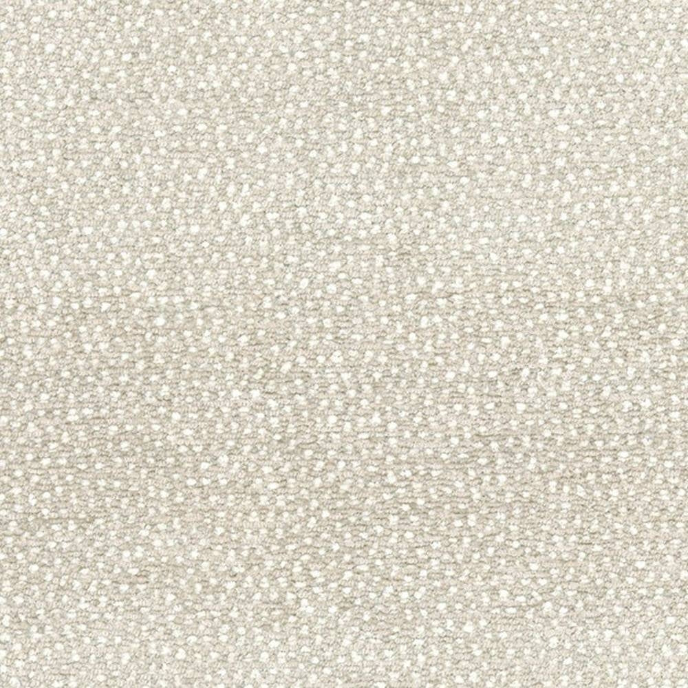 Close-up swatch of neutral beige upholstery fabric showing a tight looped texture and subtle sheen; 30% polyester, 70% viscose blend suitable for contemporary sofa upholstery.