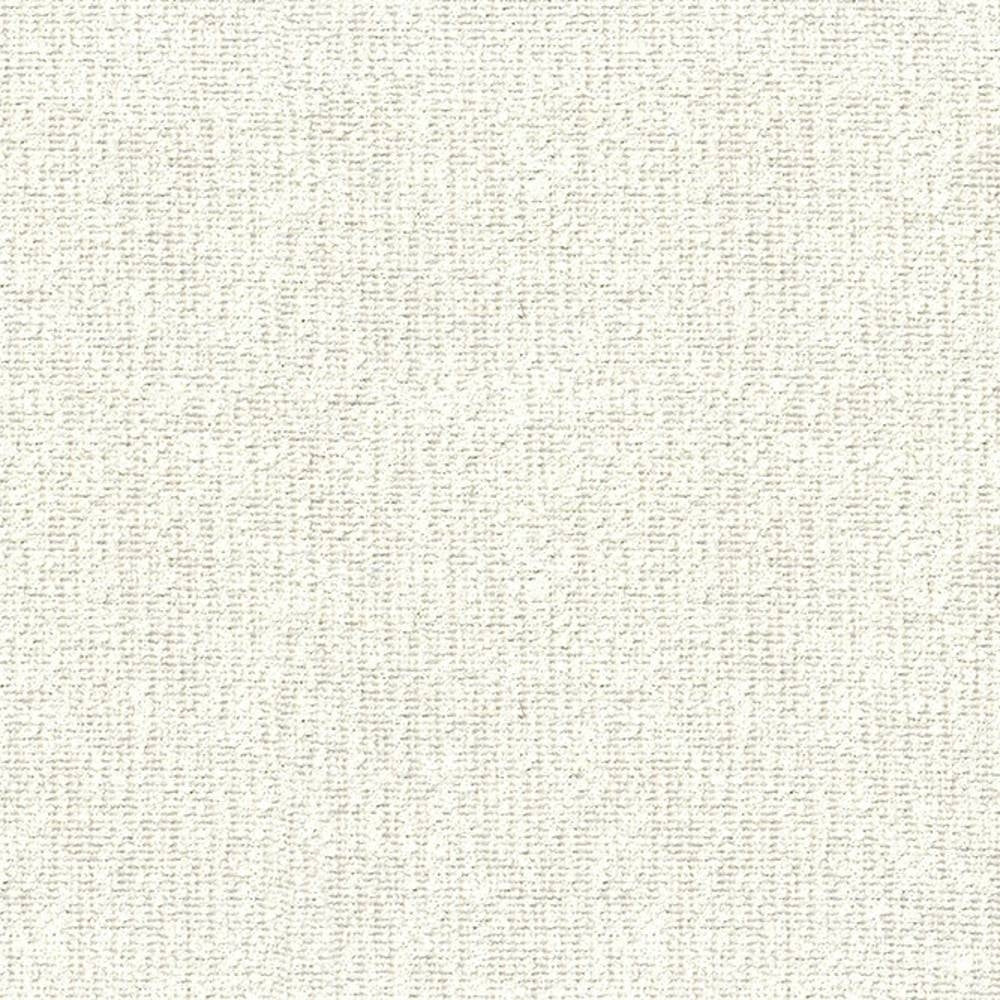 Close-up of cream woven upholstery fabric with a subtle textured weave, 100% polyester, ideal for contemporary sofas and neutral interior settings.