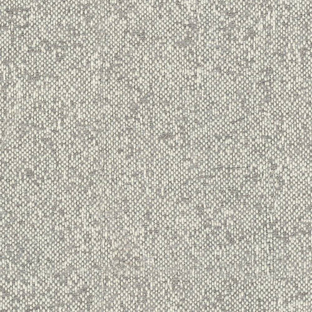 Close-up of neutral beige/cream woven upholstery fabric in 100% polyester, showing a subtle textured pebble weave suitable for contemporary sofas.