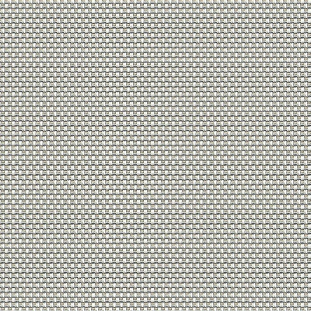 Close-up of neutral beige and cream woven upholstery fabric showing a tight basketweave texture; 100% polyester heavy-duty weave suitable for contemporary sofas and office seating.