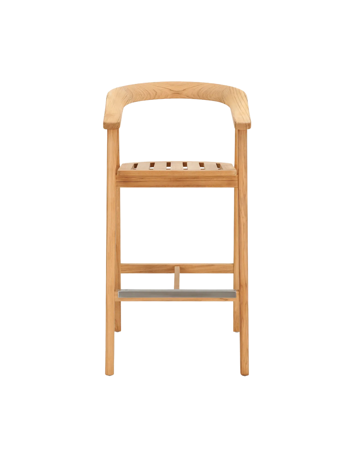 Georges Teak Outdoor Bar Stool