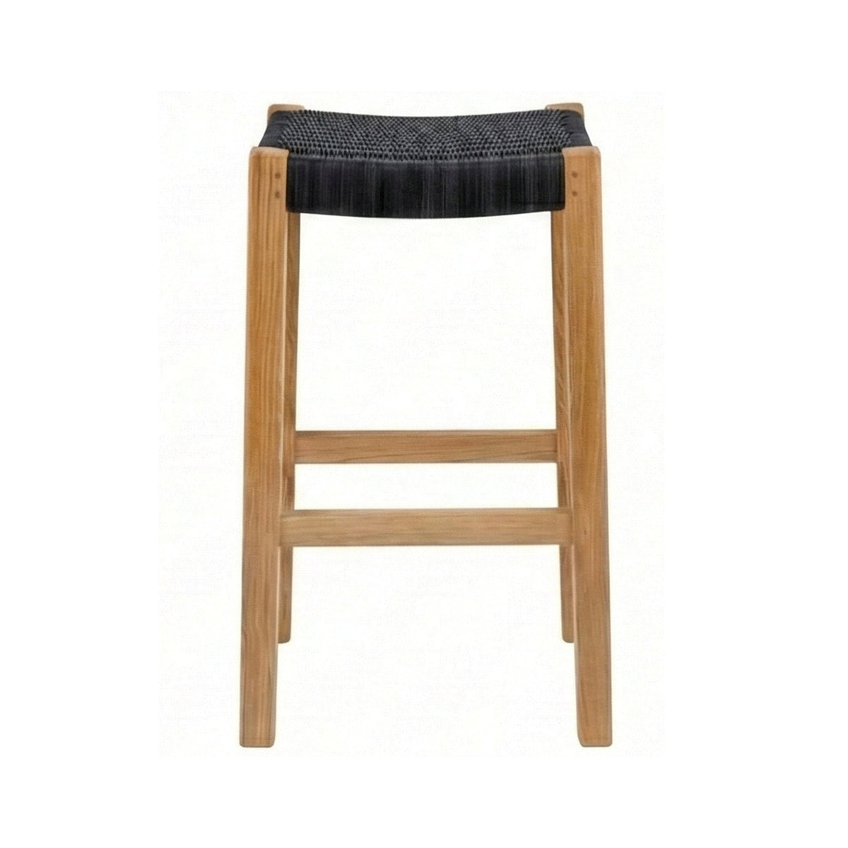 Henri Backless Teak Outdoor Bar Stool