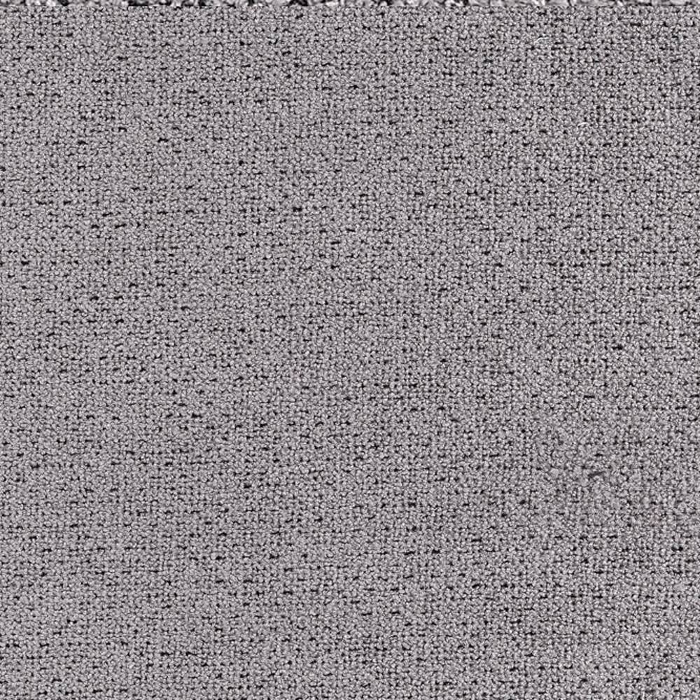 Close-up of neutral beige woven upholstery fabric showing a tight, even looped texture; 68% rayon and 32% polyester composition ideal for durable sofa upholstery.