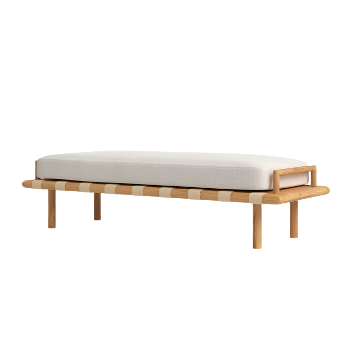 Mosely Boucle End of Bed Bench Seat - NUEMA