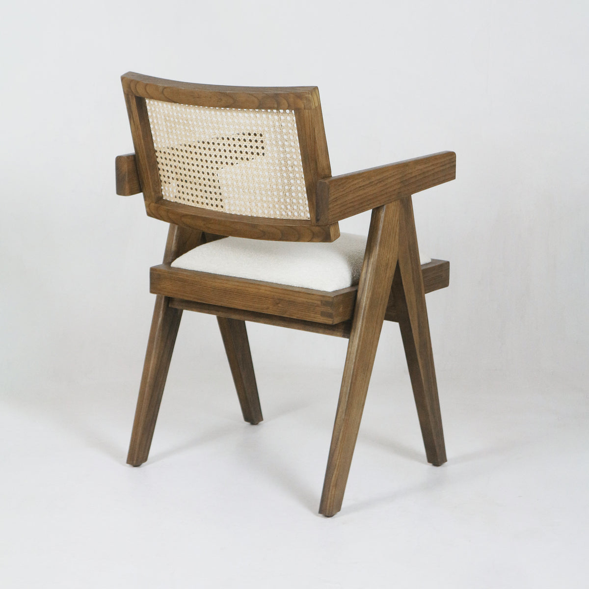Upholstered Jeanneret Dining or Office Chair