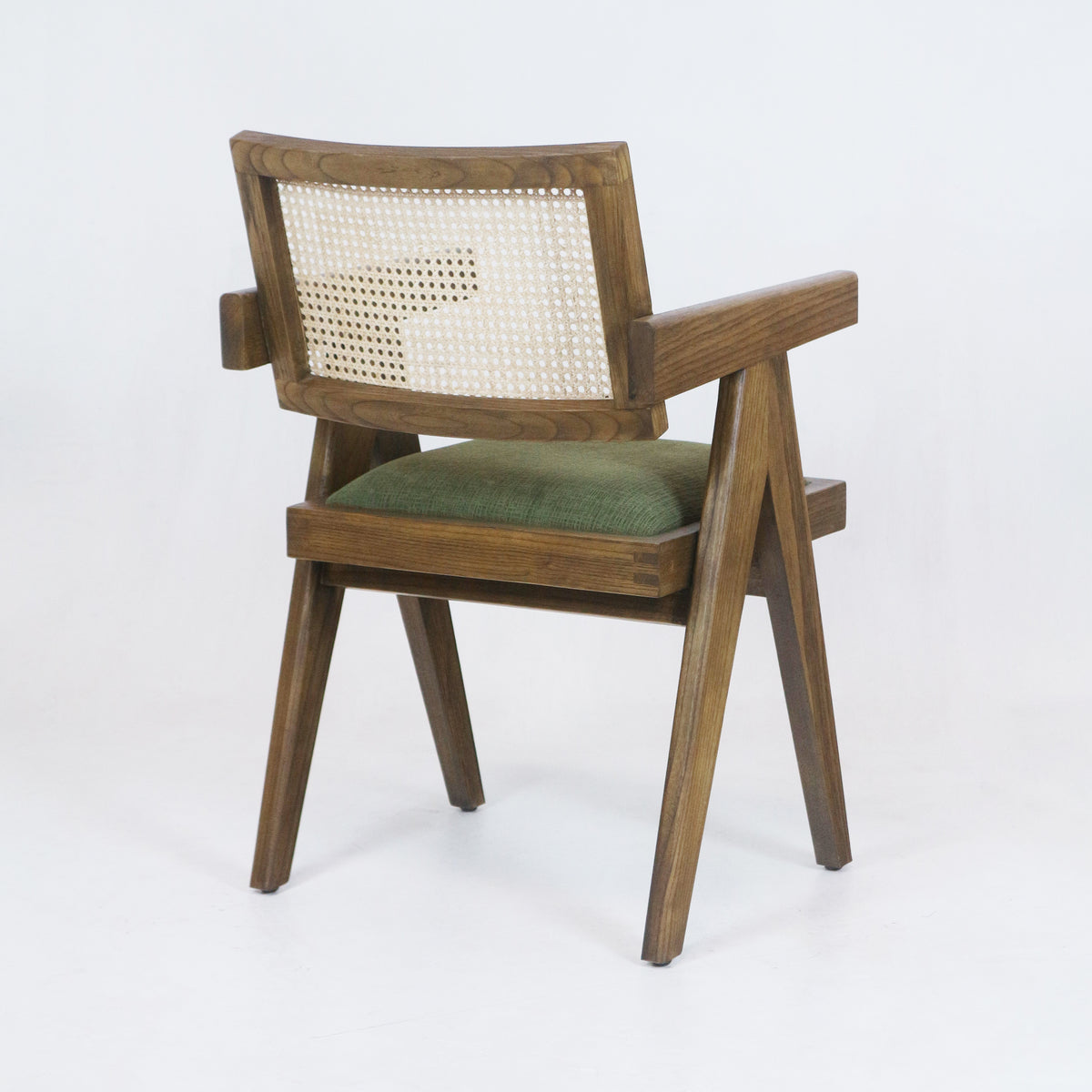 Upholstered Jeanneret Dining or Office Chair