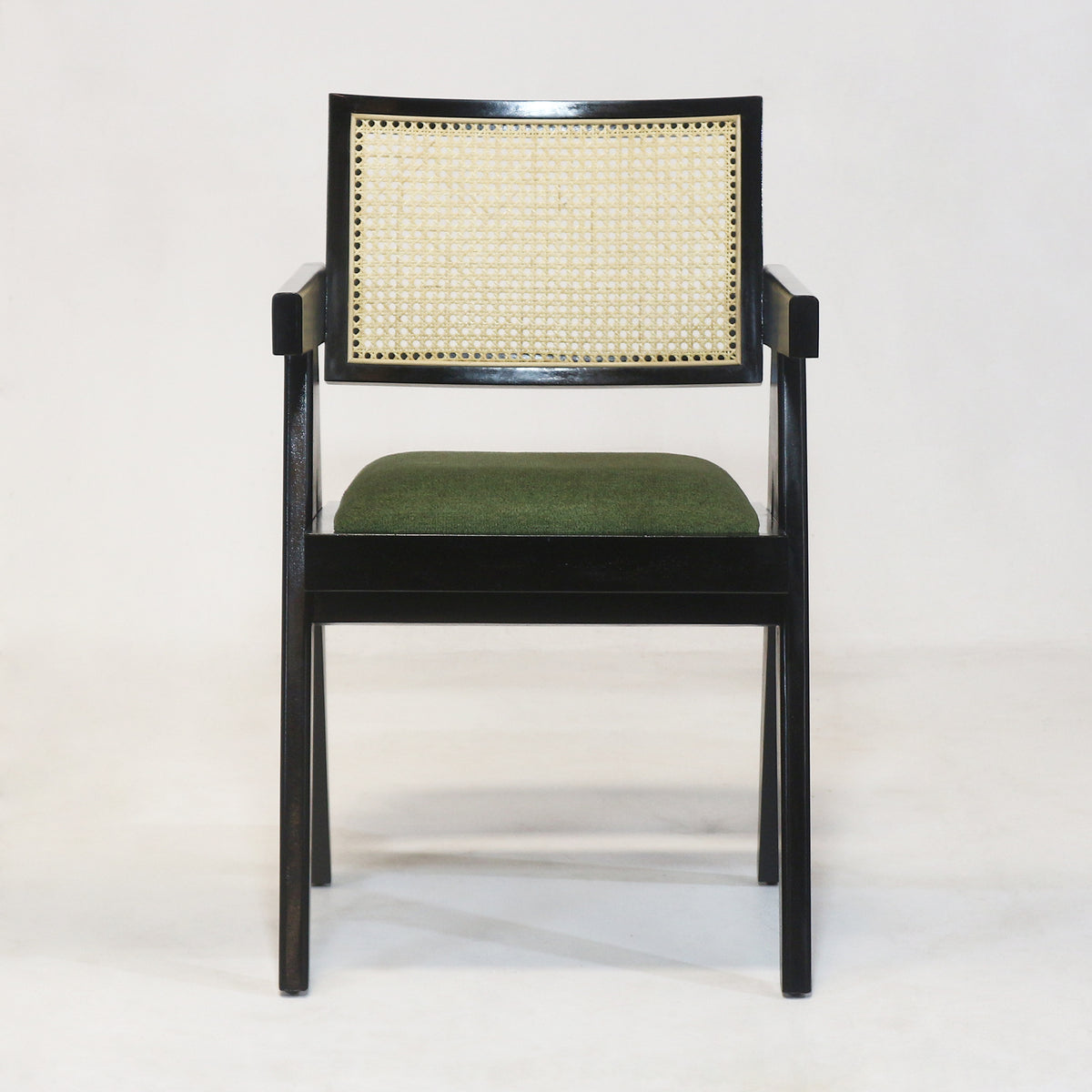 Upholstered Jeanneret Dining or Office Chair
