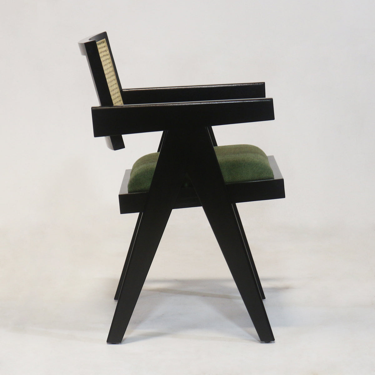 Upholstered Jeanneret Dining or Office Chair