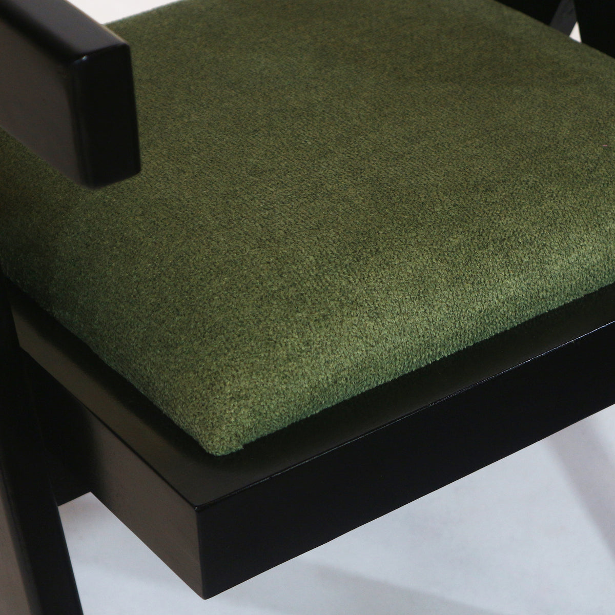 Upholstered Jeanneret Dining or Office Chair
