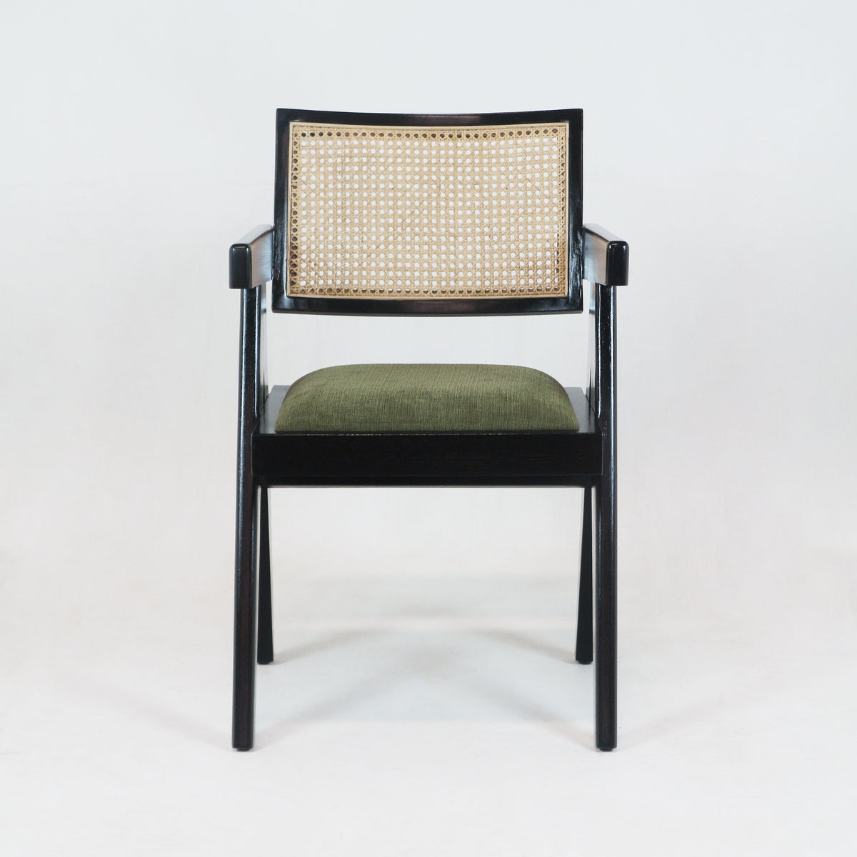 Upholstered Jeanneret Dining or Office Chair