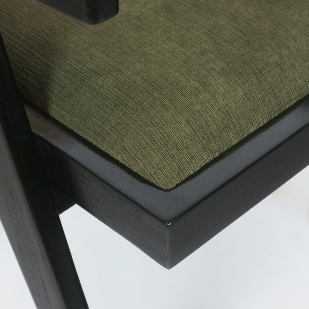 Upholstered Jeanneret Dining or Office Chair
