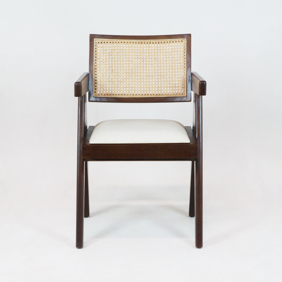 Upholstered Jeanneret Dining or Office Chair