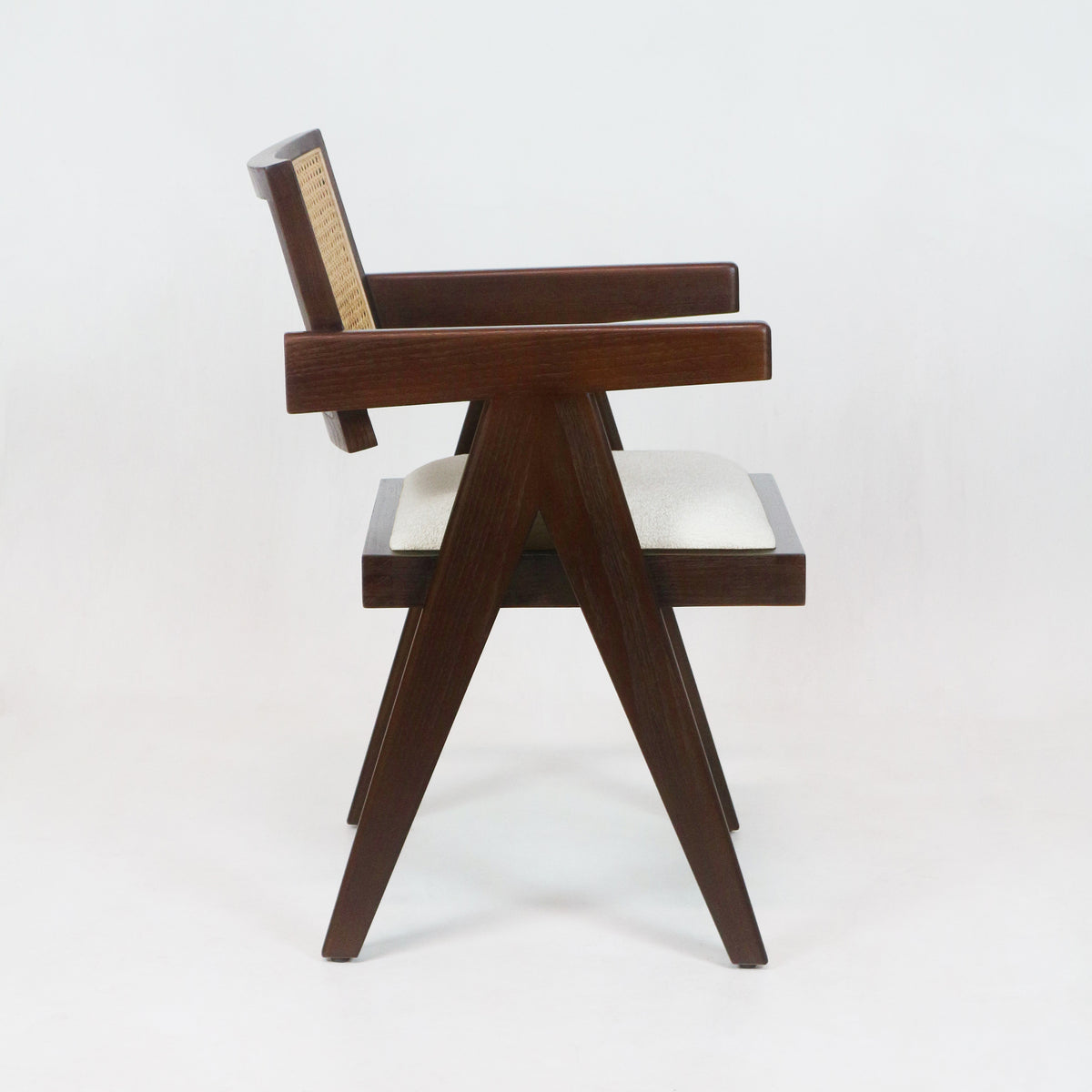 Upholstered Jeanneret Dining or Office Chair