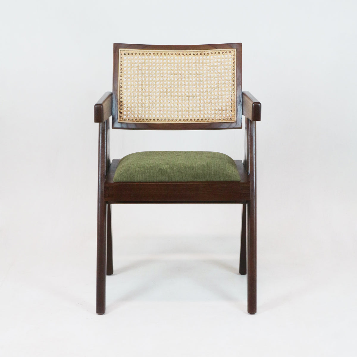 Upholstered Jeanneret Dining or Office Chair