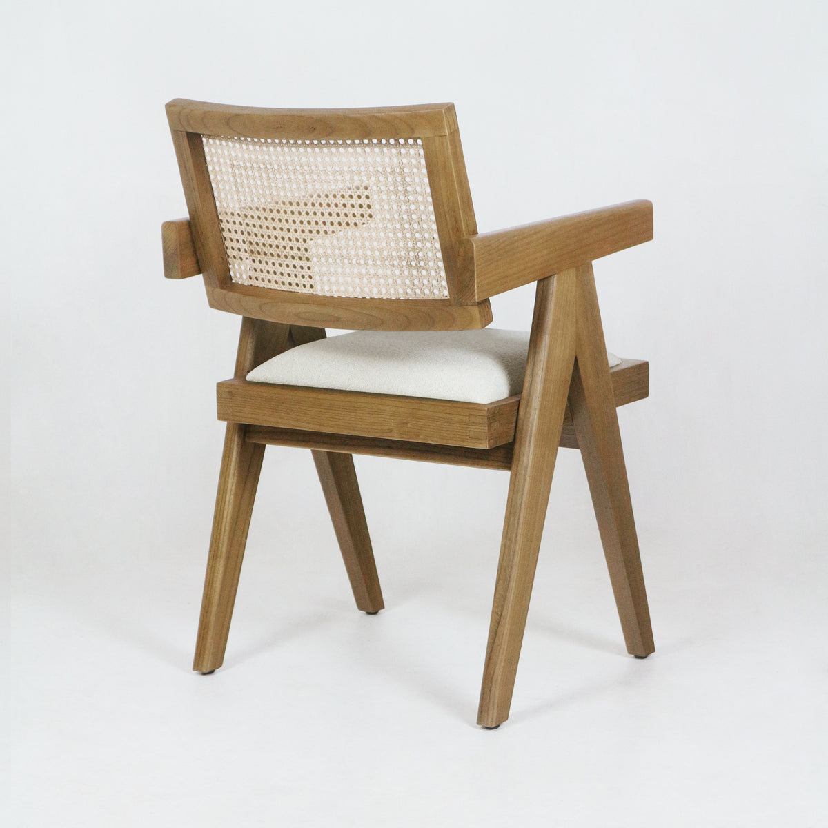 Upholstered Jeanneret Dining or Office Chair