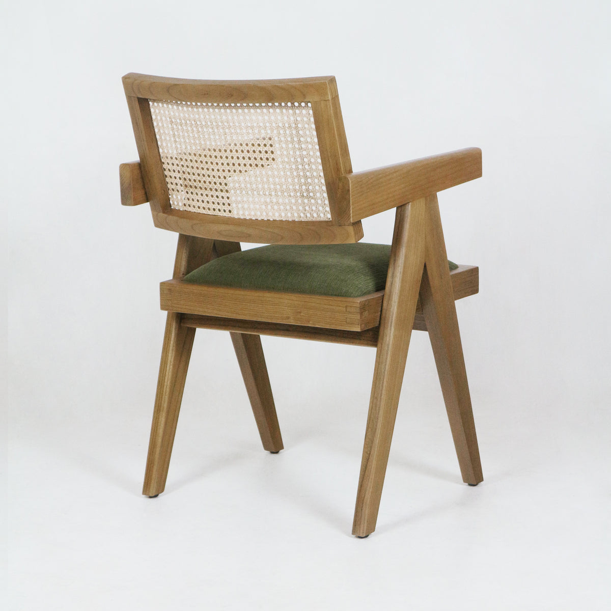 Upholstered Jeanneret Dining or Office Chair