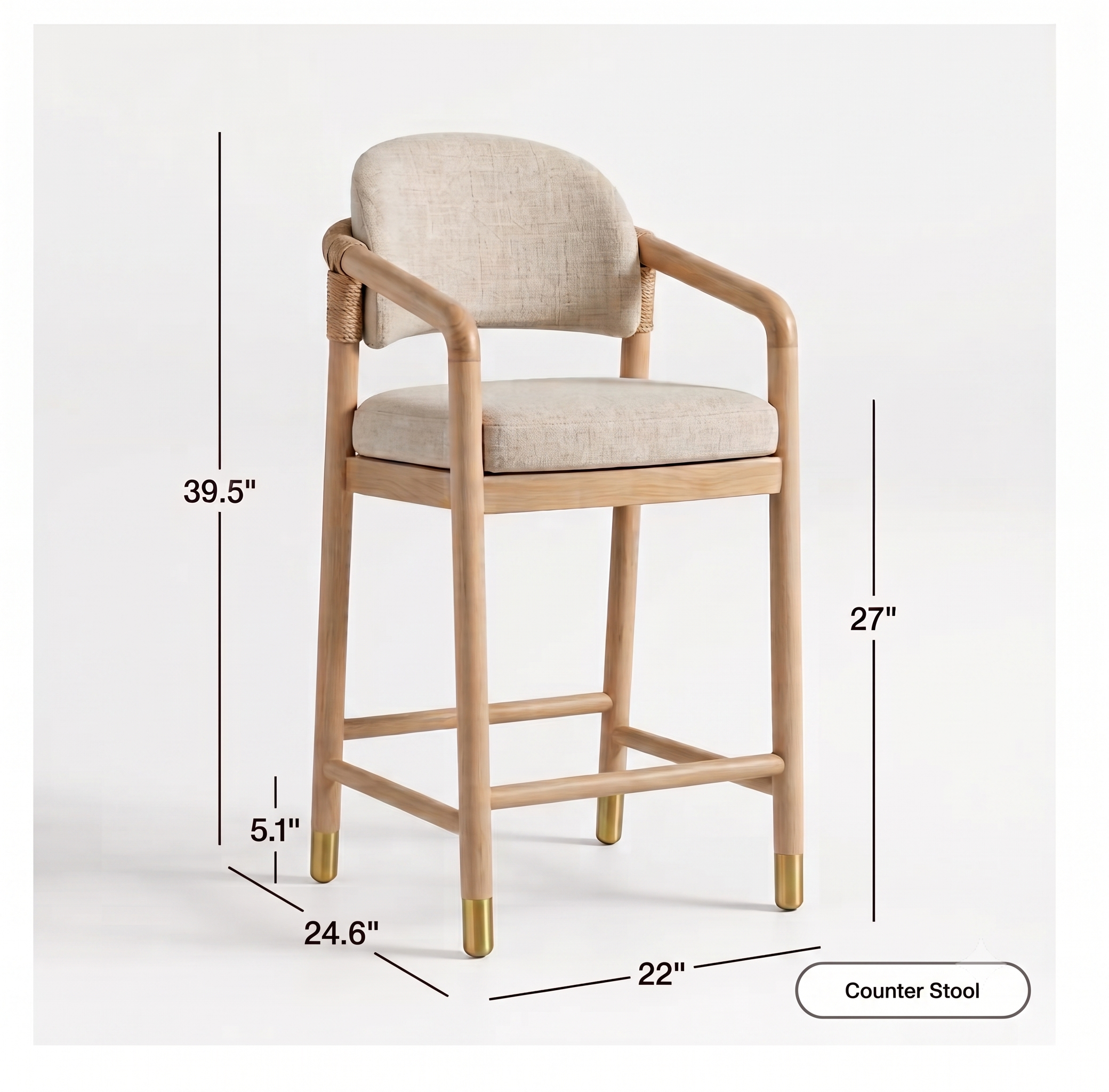 Paros Counter & Bar Stool Custom