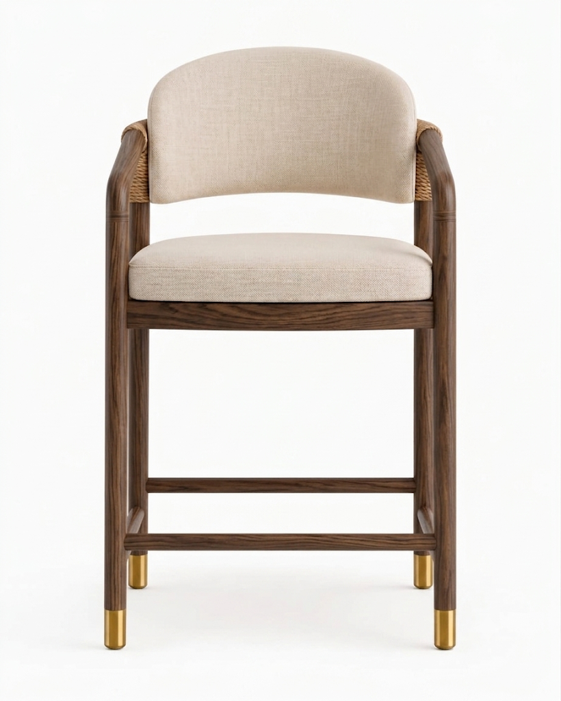 Paros Oak Counter & Bar Stool