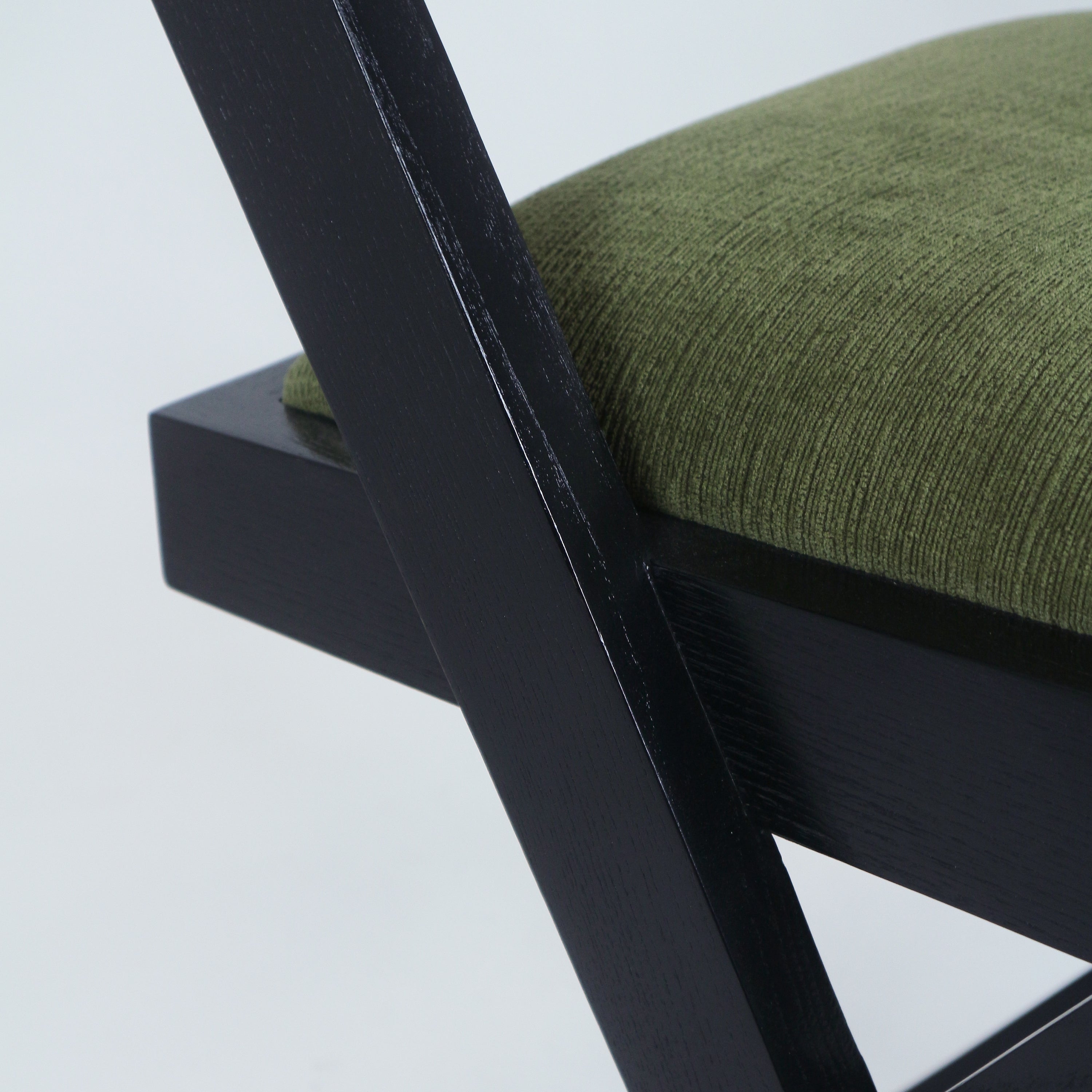 Solid Ash Jeanneret Inspired Library / Dining Chair - NUEMA