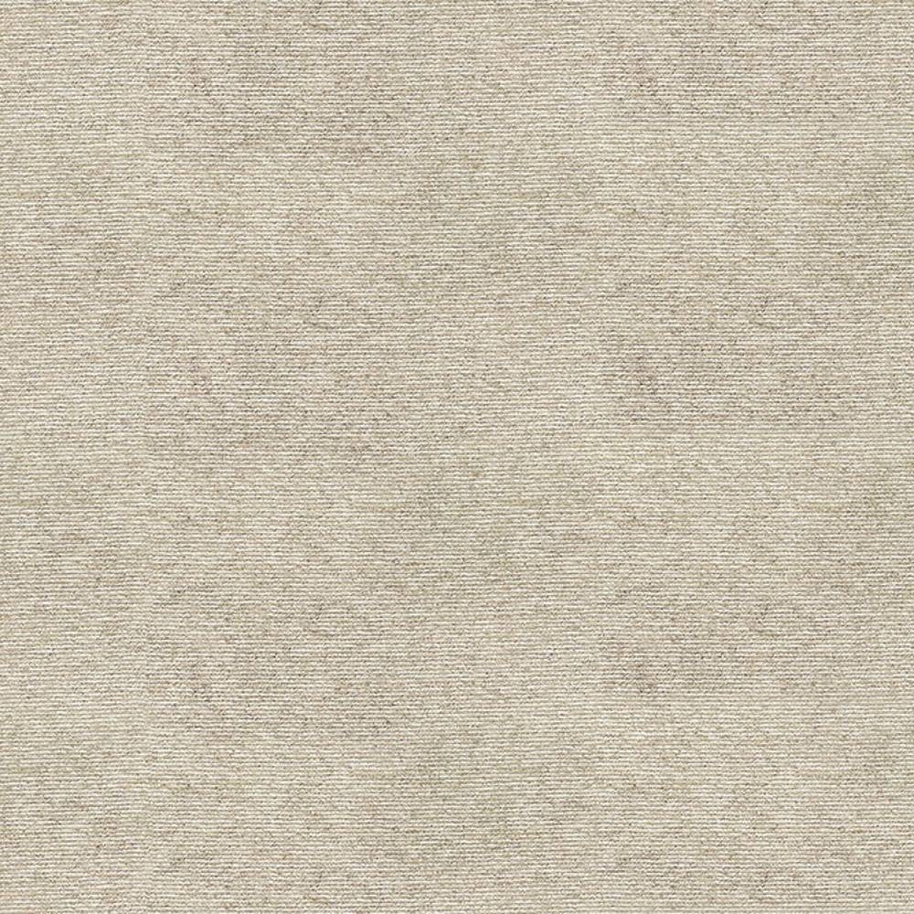 Close-up of cream neutral upholstery fabric showing fine horizontal ribbed weave and subtle tonal speckling; 88% viscose, 2% acrylic, 10% polyester sofa fabric.