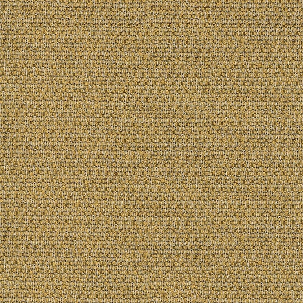 Close-up of a neutral cream woven upholstery fabric in 100% polyester, showing a tight textured basket weave ideal for contemporary sofas and indoor seating.