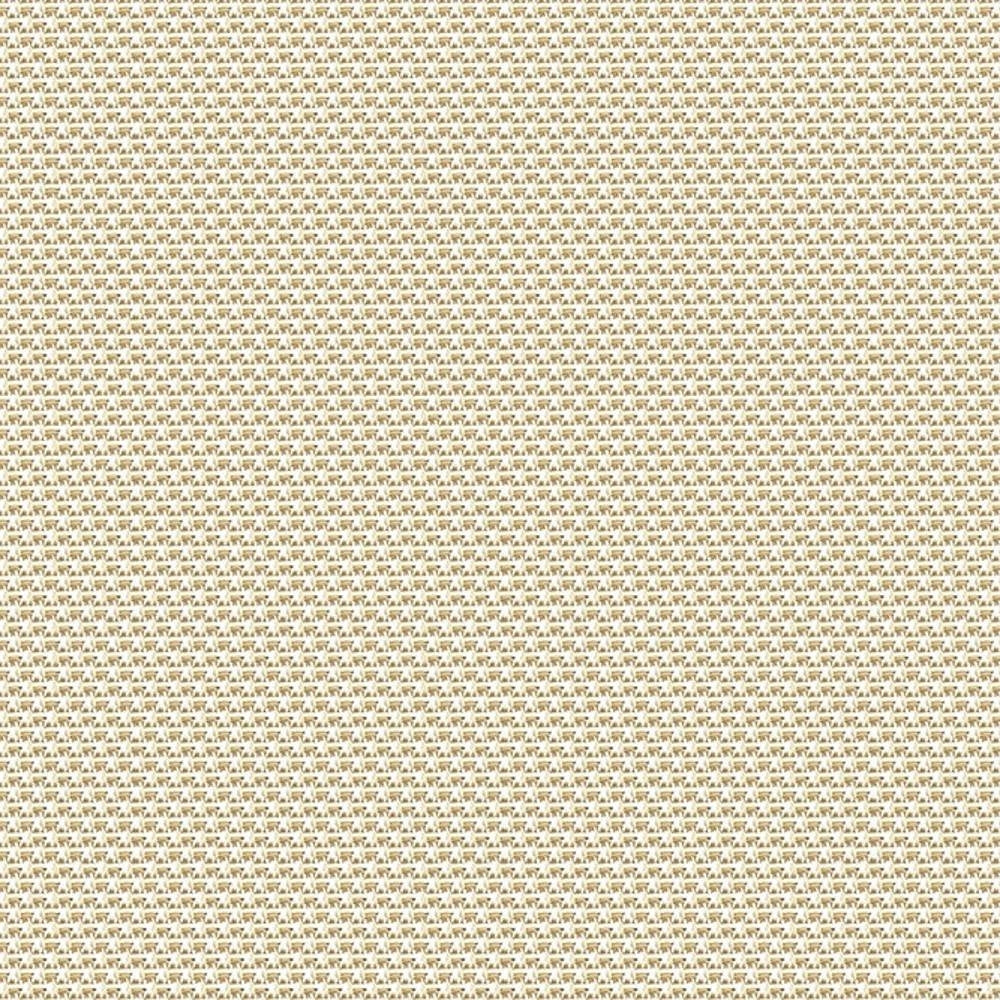 Close-up swatch of beige-cream woven 100% polyester upholstery fabric showing a tight basketweave texture and durable heavy-duty construction, ideal for contemporary sofas and office seating.