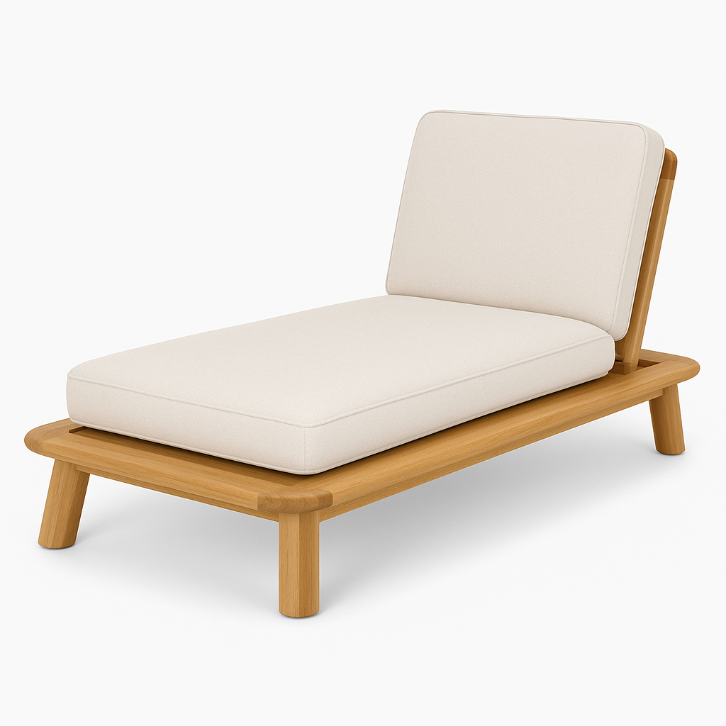 Limos FSC Teak Sun Lounger