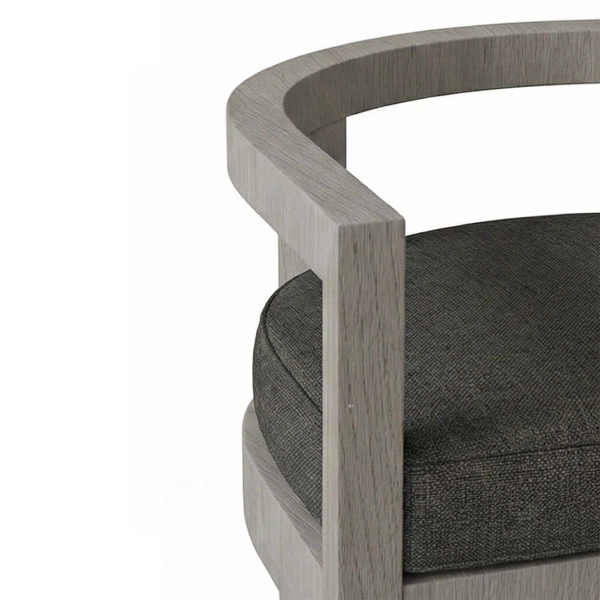 Lionel Teak Outdoor Bar Stool