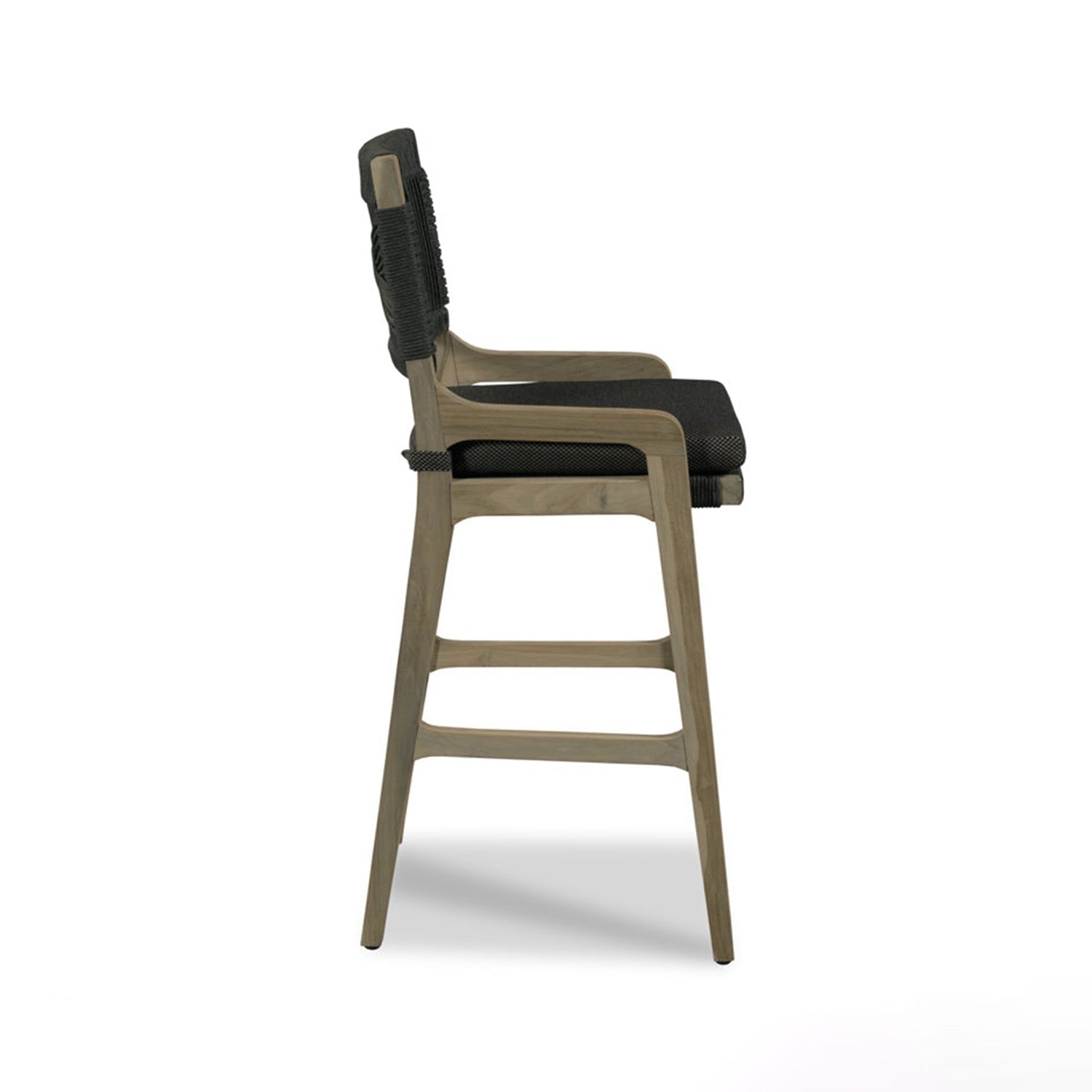 Paul Teak Outdoor Bar Stool - NUEMA