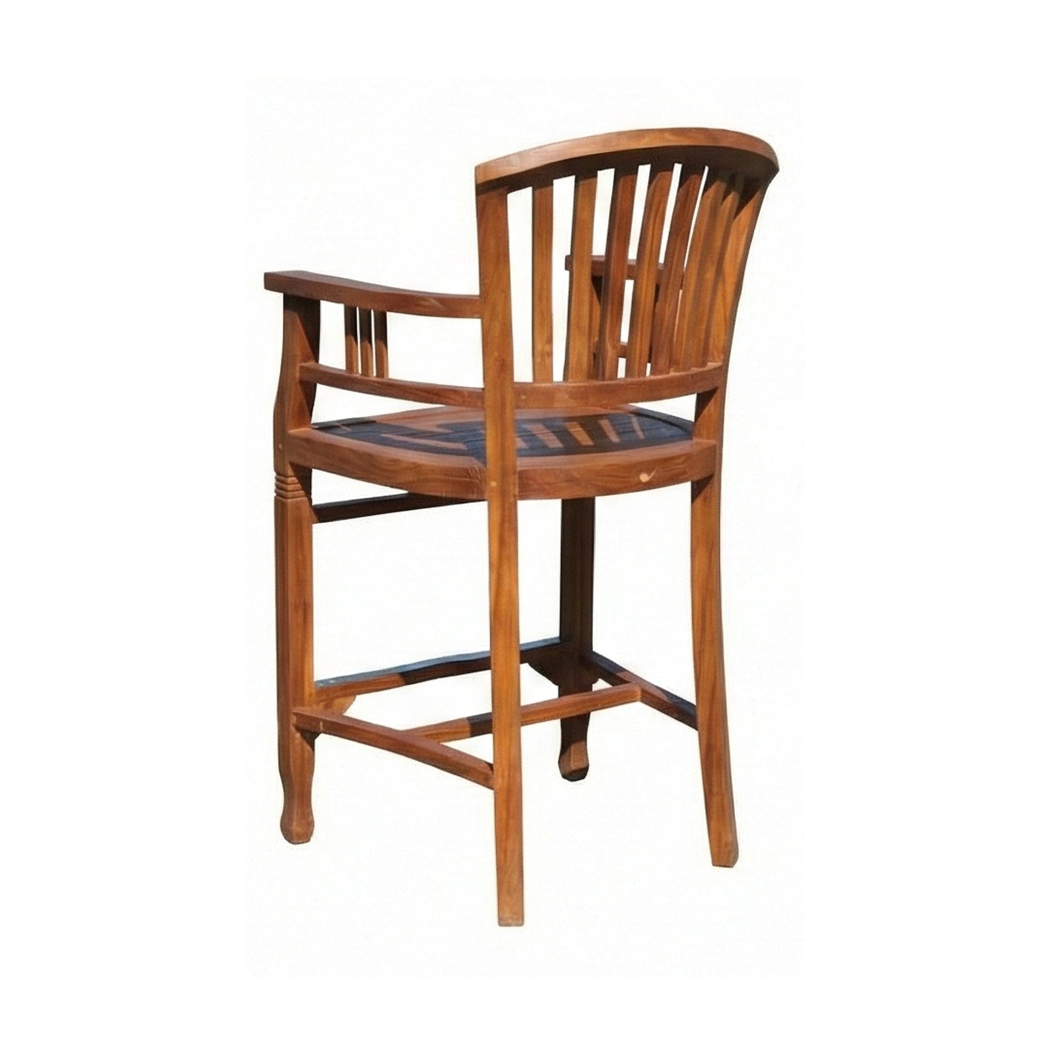 Regis Teak Outdoor Bar Stool