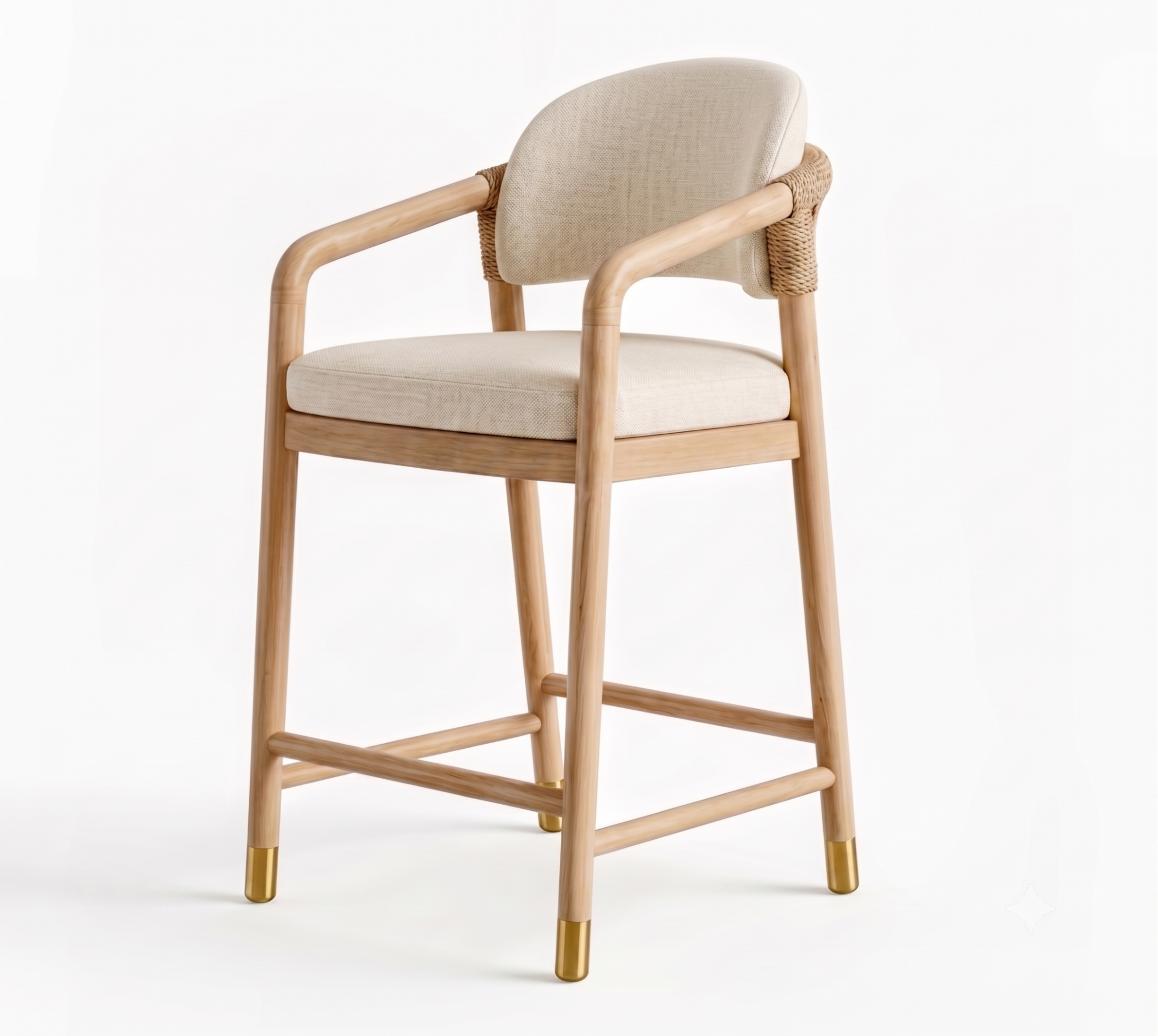 Paros Oak Counter & Bar Stool