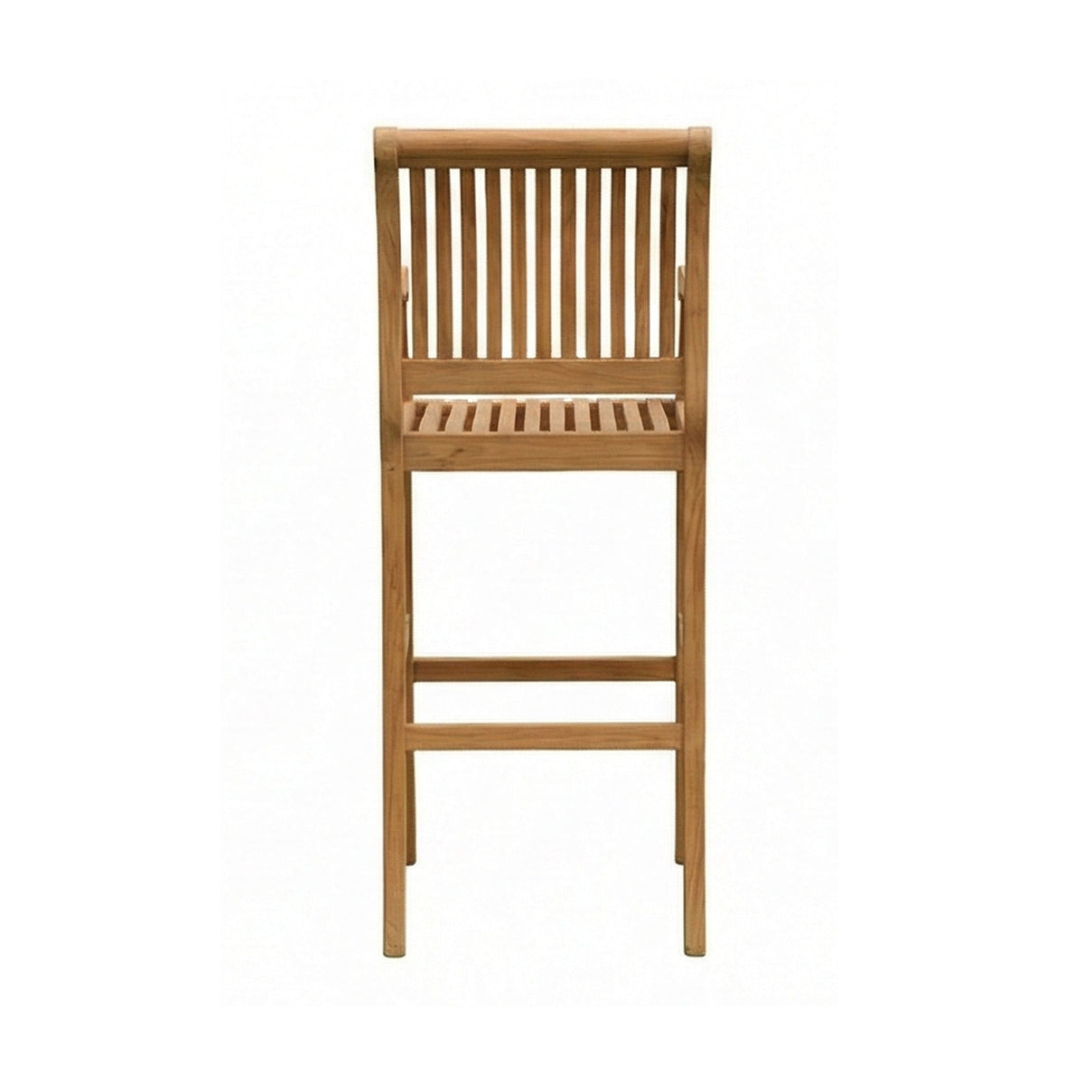 Roland Teak Outdoor Bar Stool