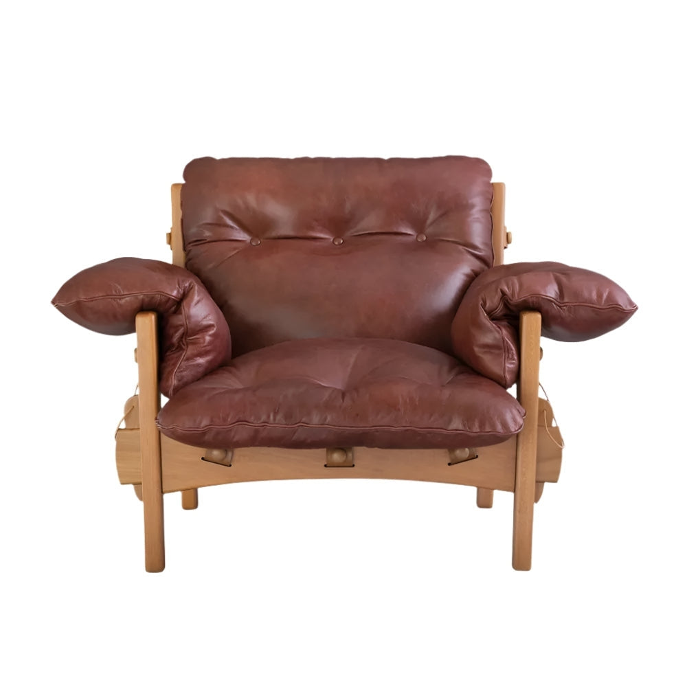 Sergio Leather Lounge Chair