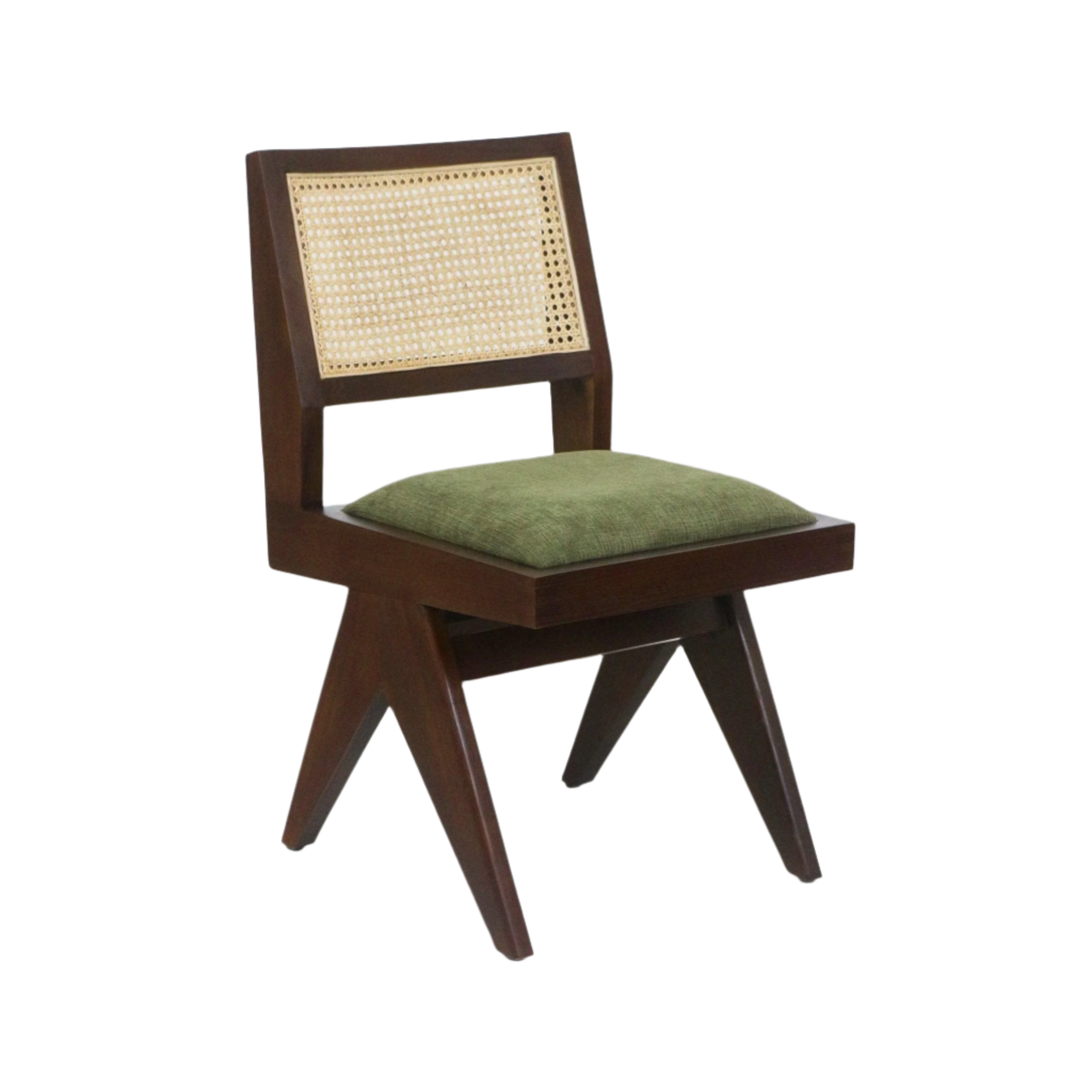 Upholstered Jeanneret Armless Side Chair - NUEMA