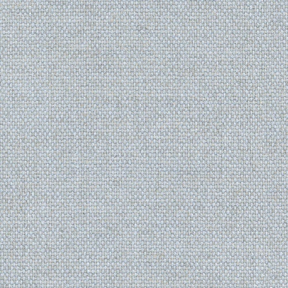 Close-up of neutral beige cream upholstery fabric showing a tight woven texture; linen-viscose-acrylic-polyester blend (27% linen, 34% viscose, 9% acrylic, 30% polyester) suited for contemporary sofas and office seating.