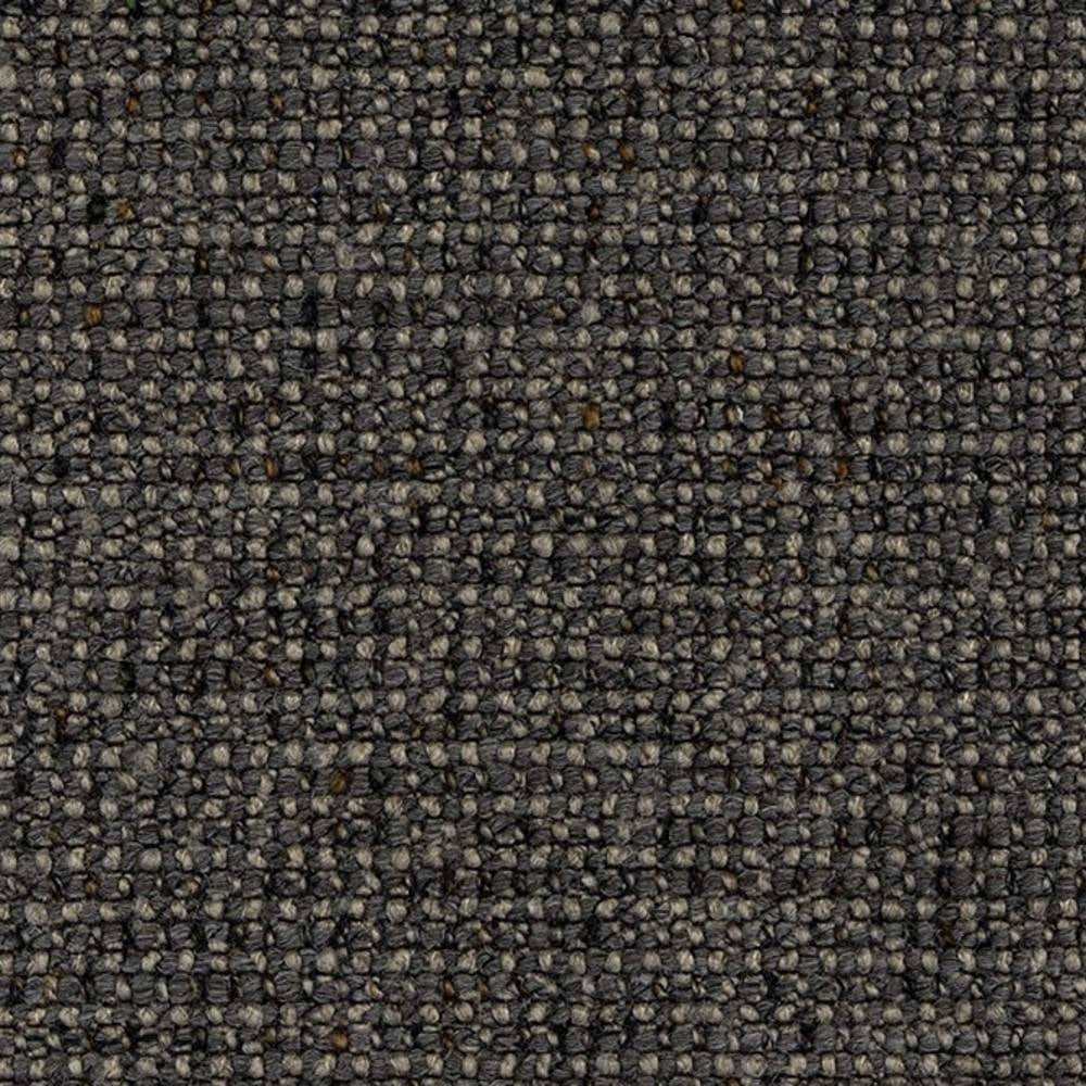 Close-up of neutral beige bouclé upholstery fabric showing a dense looped weave; 15% wool, 42% acrylic and 43% polyester composition, heavy-duty indoor textile suited for sofas and upholstery.