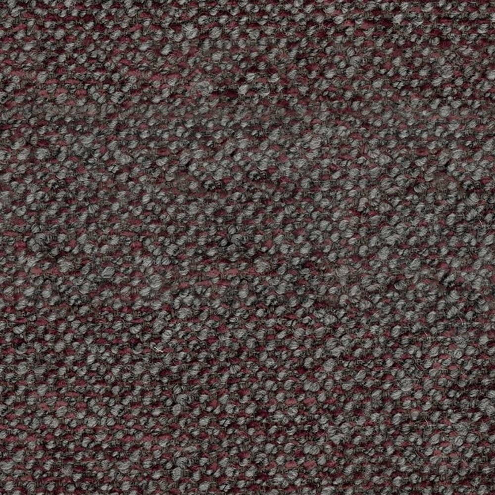 Close-up of soft boucle upholstery fabric showing dense looped texture in neutral beige and cream tones, ideal for contemporary sofas; durable wool-acrylic-linen blend (16% wool, 24% acrylic, 8% linen, 9% rayon, 43% triacetate).